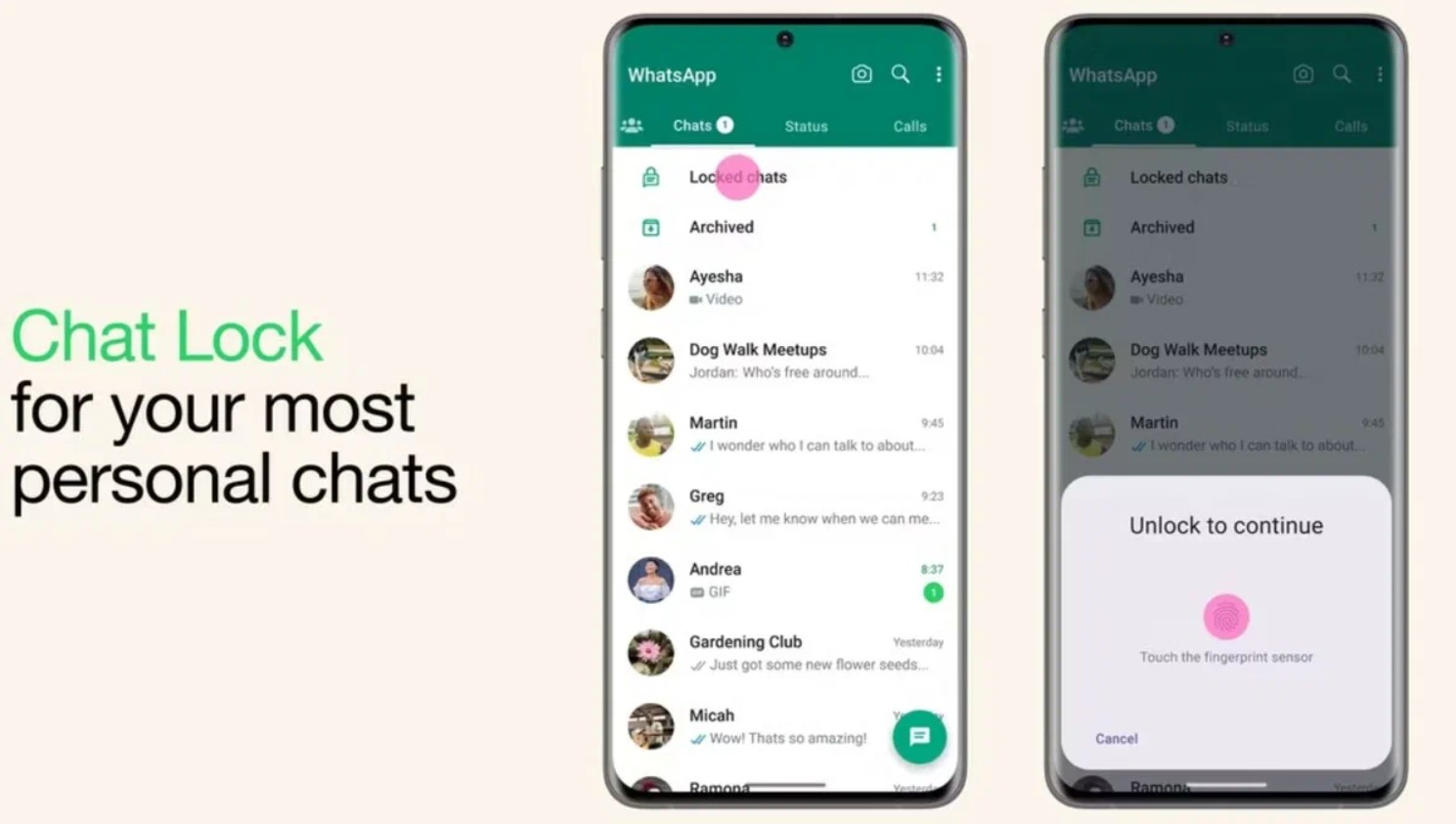У WhatsApp появилась новая функция для защиты частных чатов