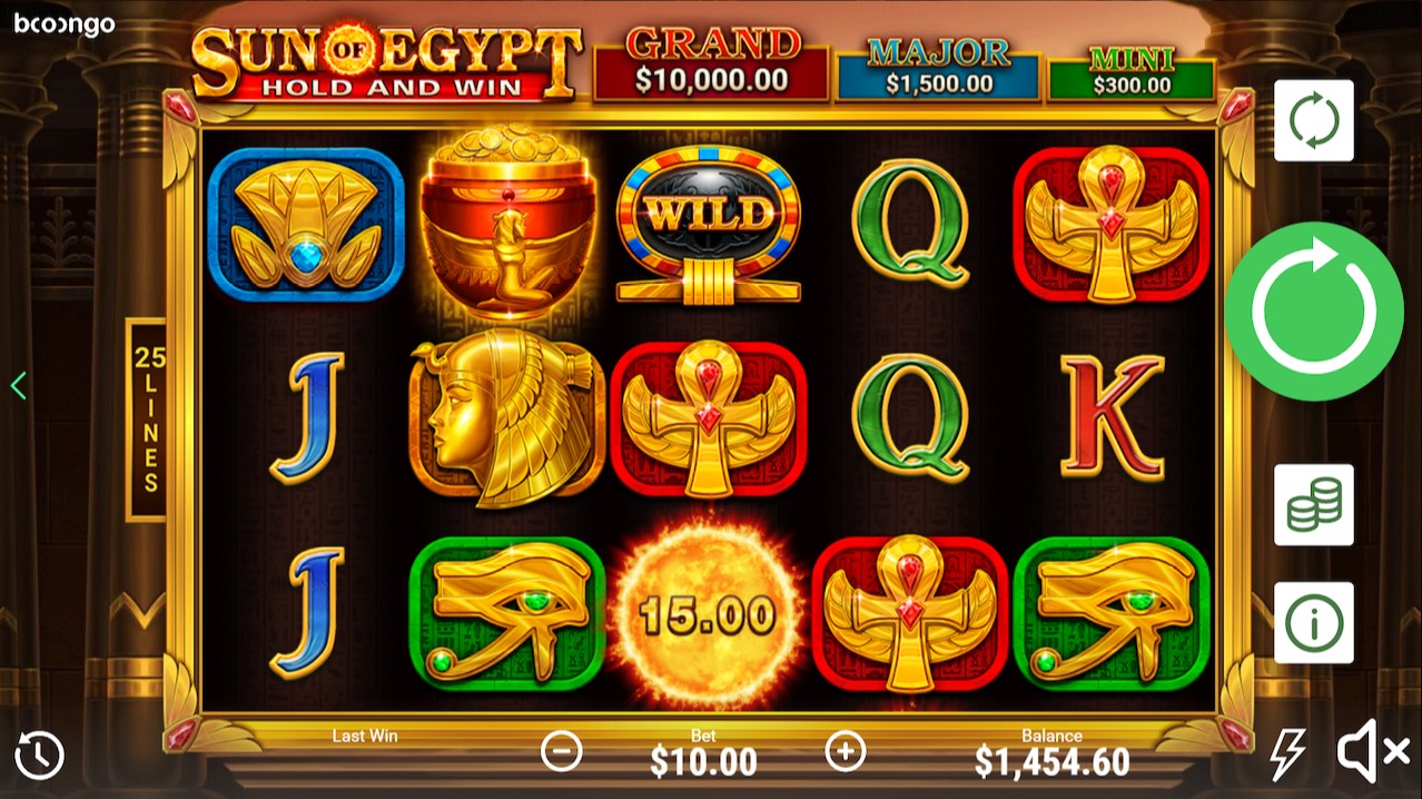 Игровой автомат Sun of Egypt 3 от Космолот