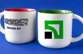 чашки с логотипом рекламні