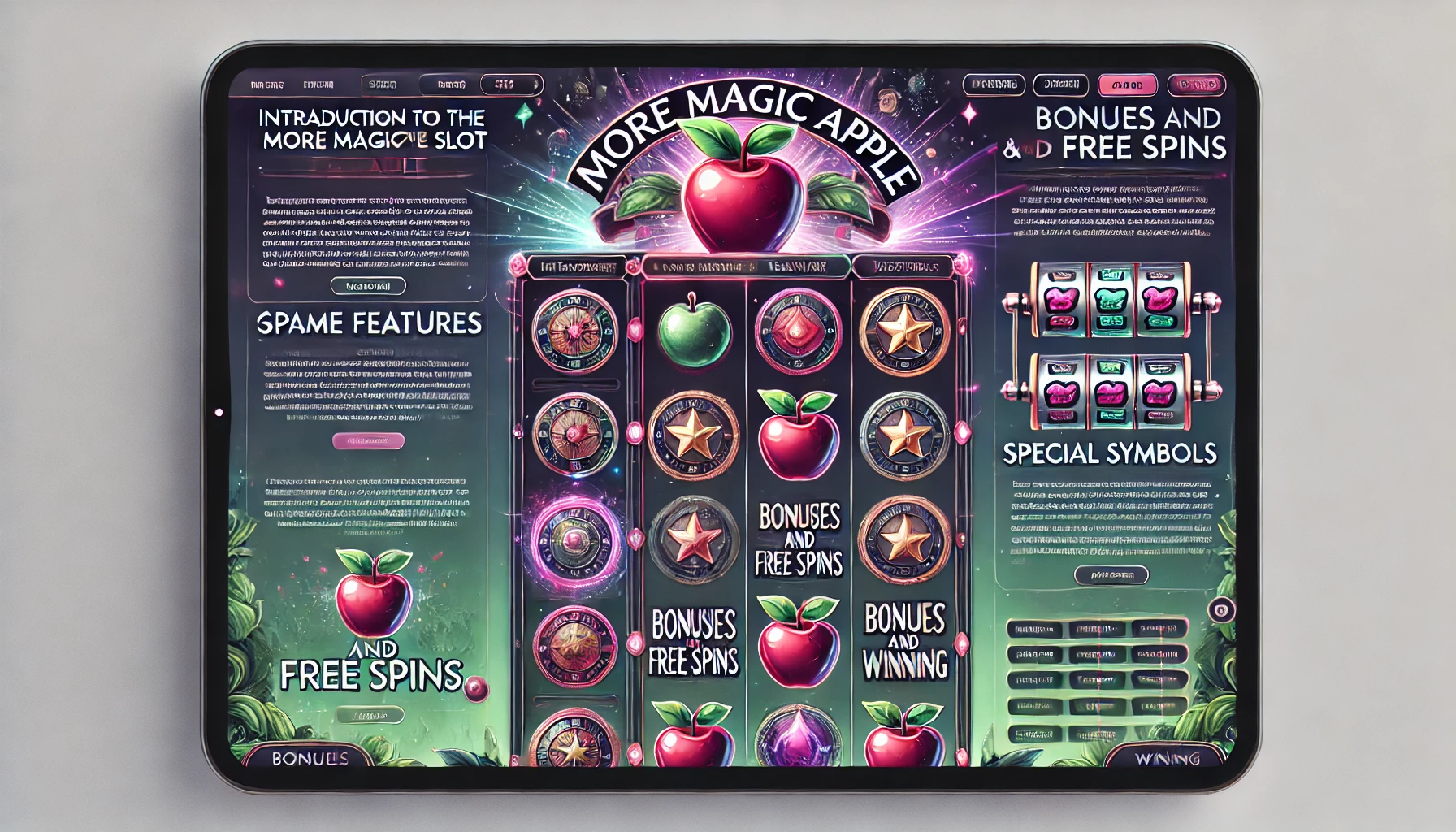 Игровой слот «More Magic Apple