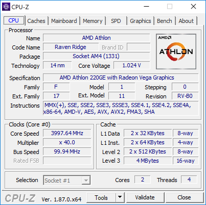 Обзор процессоров AMD Athlon 240GE, 220GE и 200GE: в нужном месте в нужное время